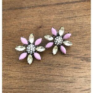 Large Flower Stud Earrings - J. Crew/Banana Republic